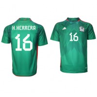 Camisa de time de futebol México Hector Herrera #16 Replicas 1º Equipamento Mundo 2022 Manga Curta